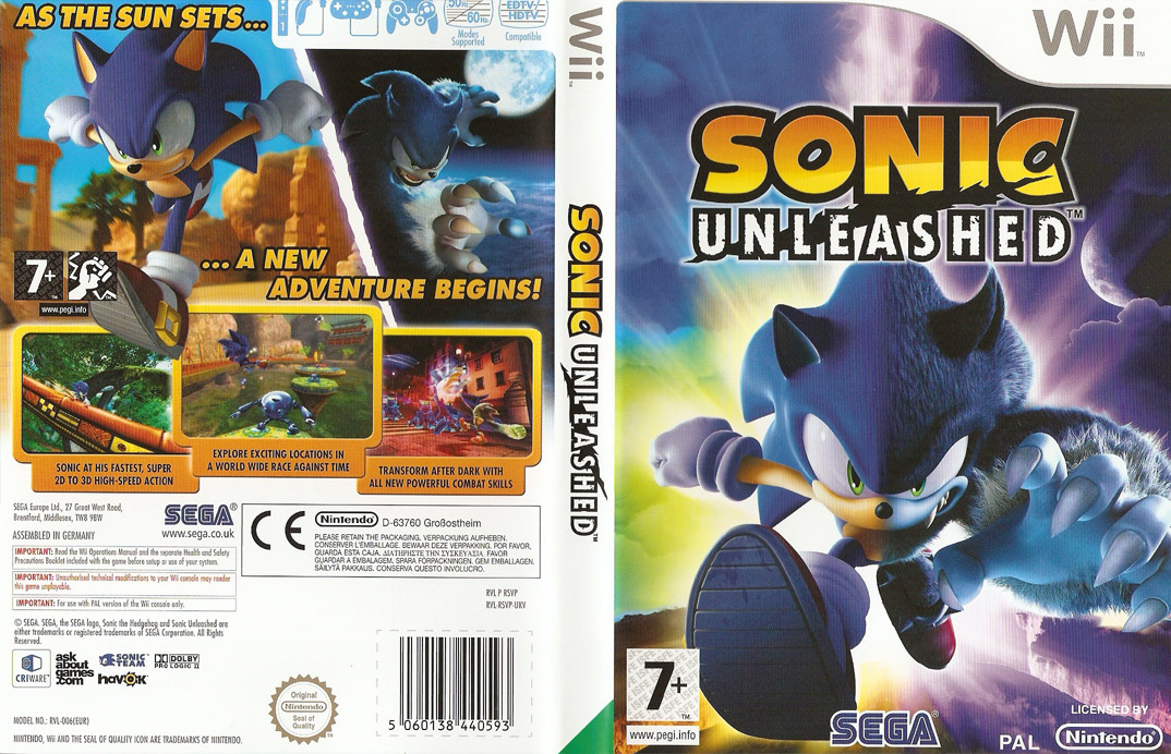 Sonic Unleashed Wii Iso